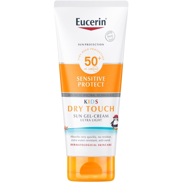 Eucerin Sensitive Protect SPF50+ Kids Dry Touch Sun Gel-Cream 200 ml