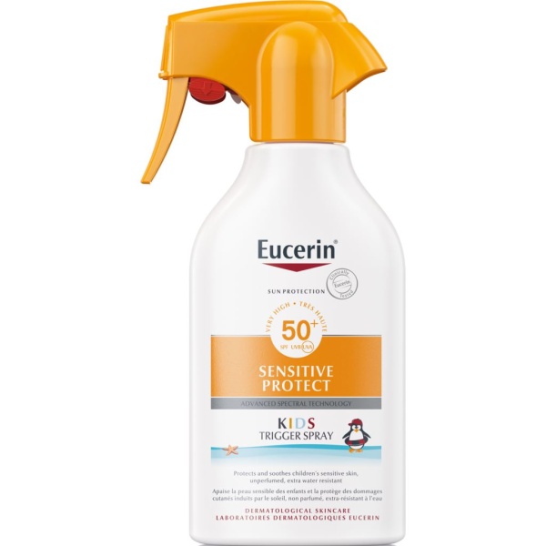 Eucerin Sensitive Protect SPF50+ Sun Kids Trigger Spray 250 ml