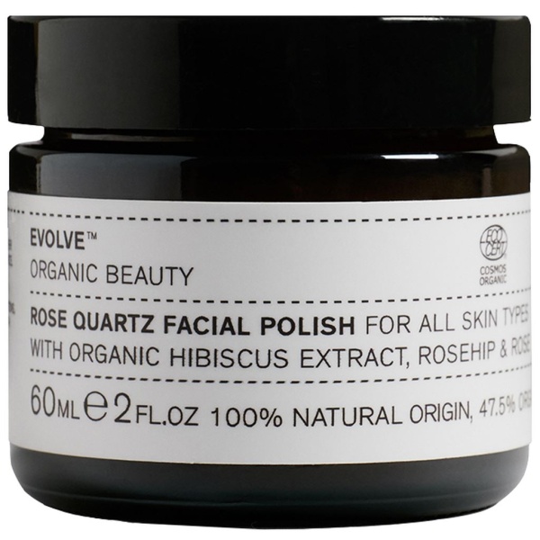 Evolve Organic Beauty Rose Quartz Facial Polish 60 ml