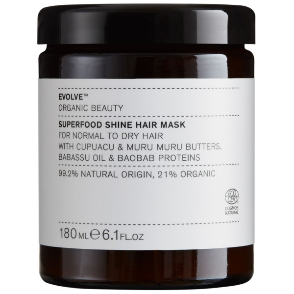 Evolve Organic Beauty Superfood Shine Hair Mask 180 ml