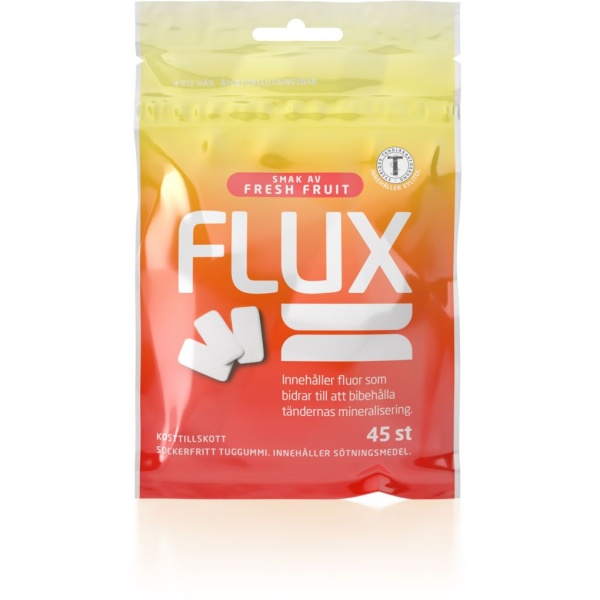 FLUX Tuggummi Fresh Fruit 45 st