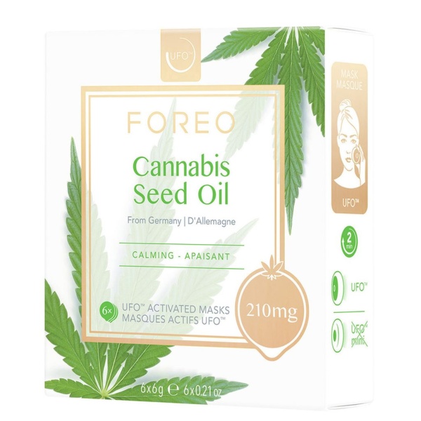 FOREO Cannabis Seed Oil UFO-Mask 6 st