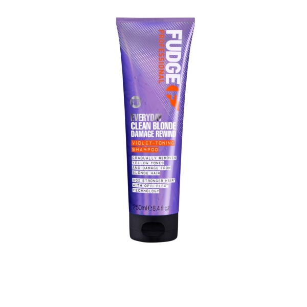 FUDGE Everyday Clean Blonde Damage Rewind Violet Toning Shampoo 250 ml