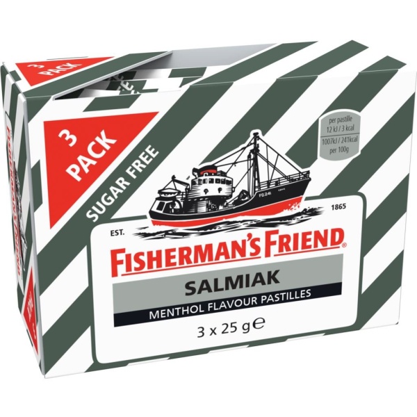 Fisherman's Friends Salmiak 3 x 25 g