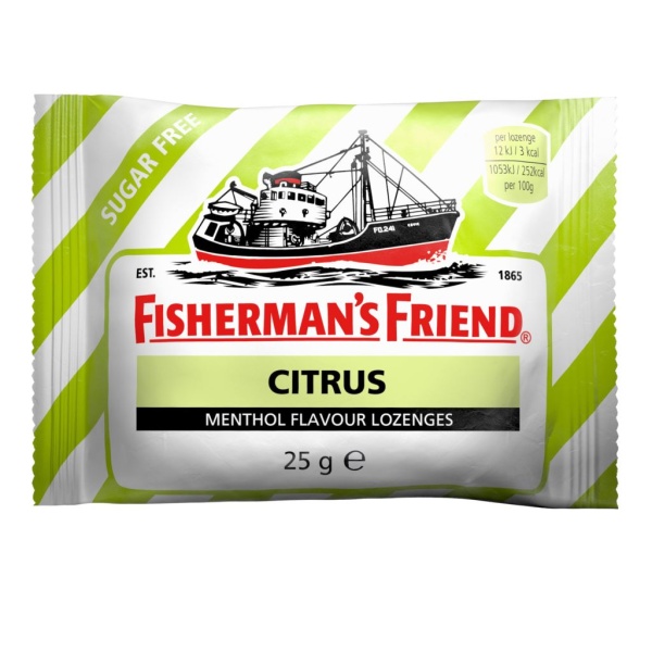 Fisherman´s Friend Citrus Sockerfri 25 g