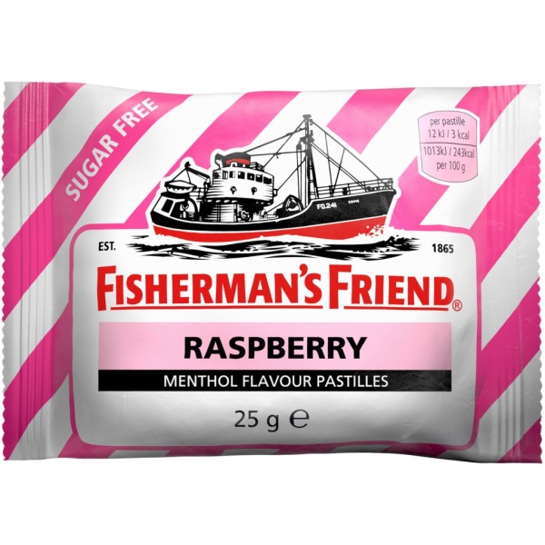 Fisherman´s Friend Raspberry Sockerfri 25 g