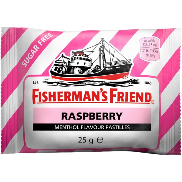 Fisherman's Friend Raspberry Sockerfri 25 g