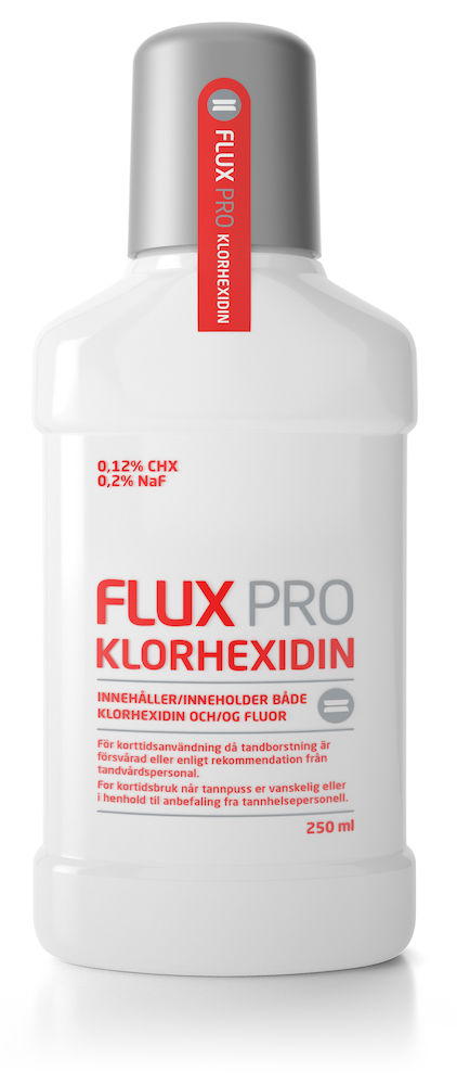 Flux PRO Klorhexidin Munskölj 250ml