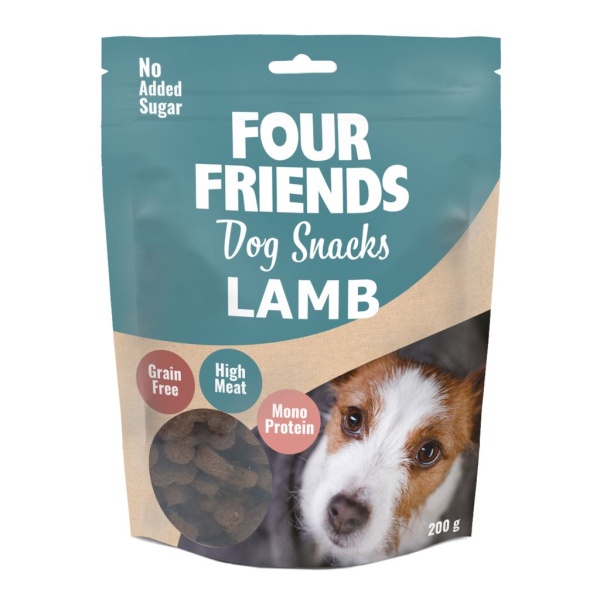 Four Friends Dog Snacks Lamb 200 g