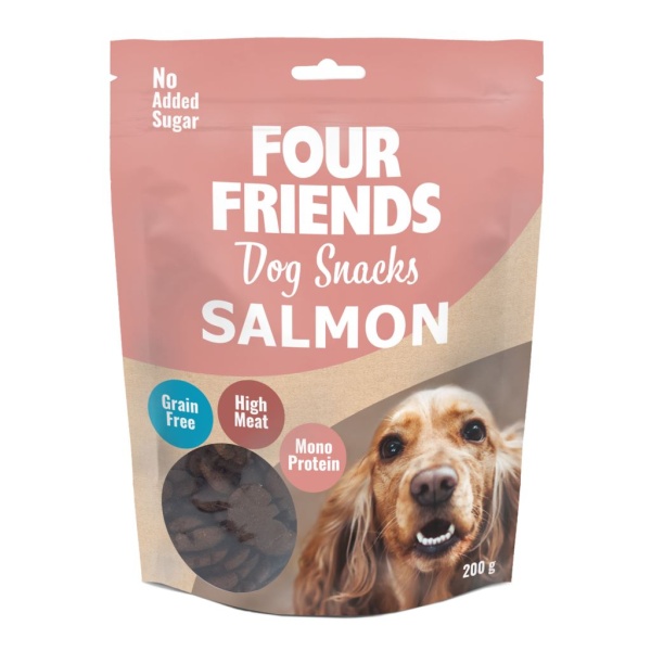 Four Friends Dog Snacks Salmon 200 g