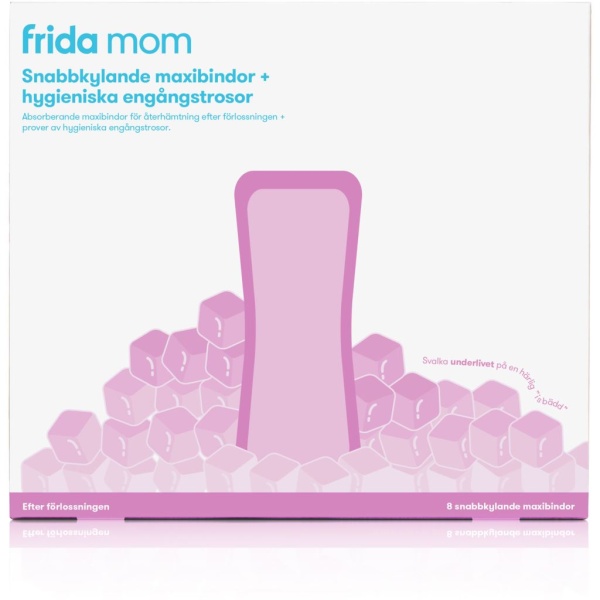 Frida mom Snabbkylande Maxibindor & Engångstrosor 8 st