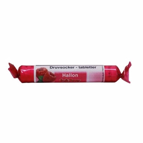 Fruit Power Druvsocker Hallon 17 tabletter