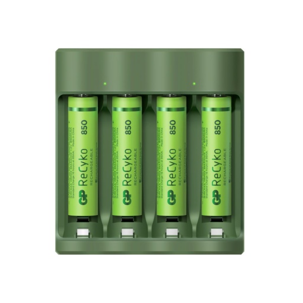 GP Batteries ReCyko Everyday Batteriladdare B42180 AAAHC-2B4 B421 1 st