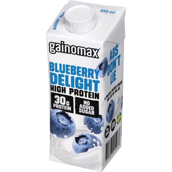 Gainomax High Protein Drink Blueberry Delight 250 ml