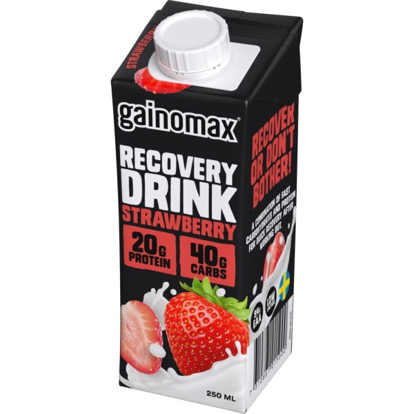 Gainomax Recovery Drink Strawberry 250 ml