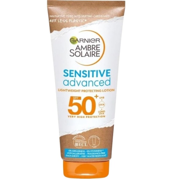 Garnier Ambre Solaire Sensitive Advanced Protect Lotion SPF50+ 200 ml