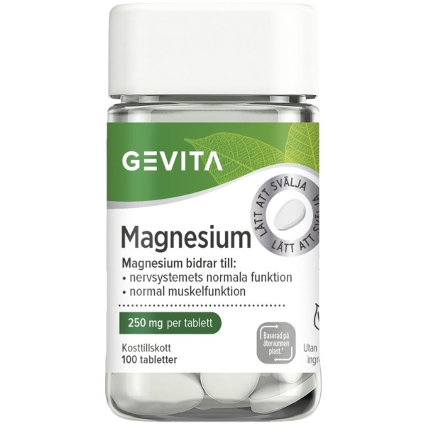 Gevita Magnesium 250 mg 100 st