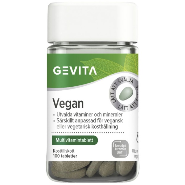 Gevita Vegan Multivitamintablett 100 st