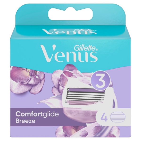 Gilette Venus ComfortGlide Breeze Rakblad 4 st