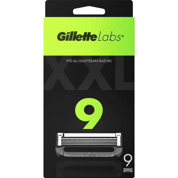 Gillette Labs Rakbladsrefill 9 st