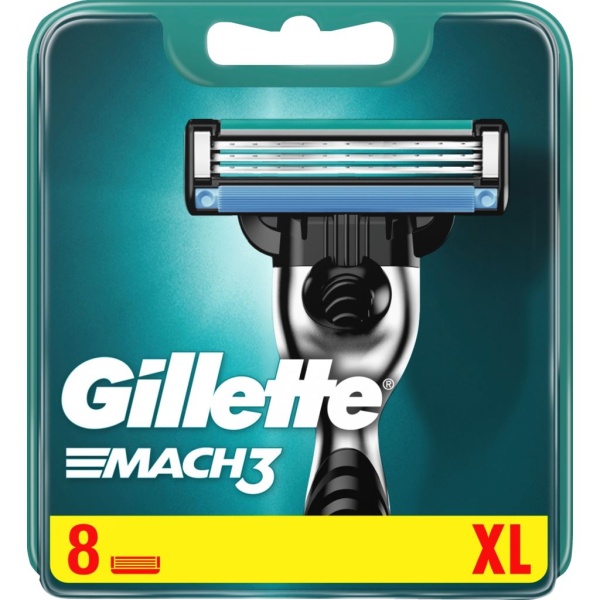 Gillette Mach3 Rakblad 8 st