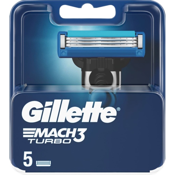 Gillette Mach3turbo 5 st