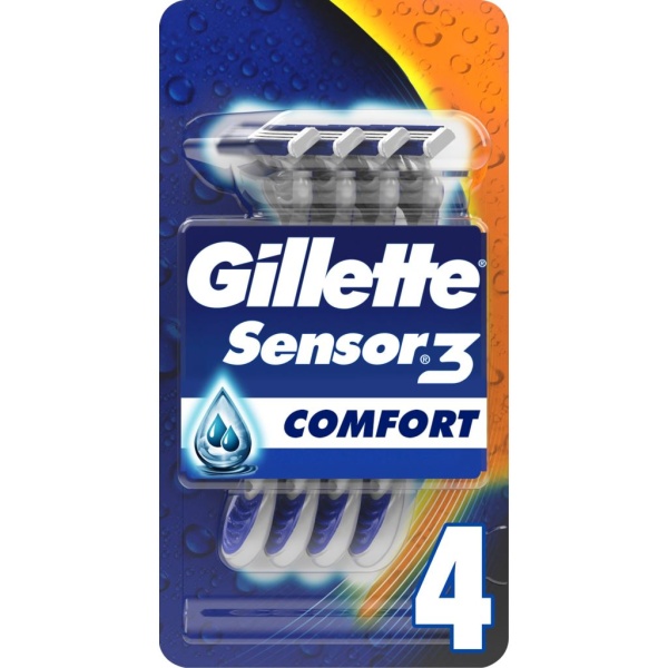 Gillette Sensor3 Rakhyvel 4st