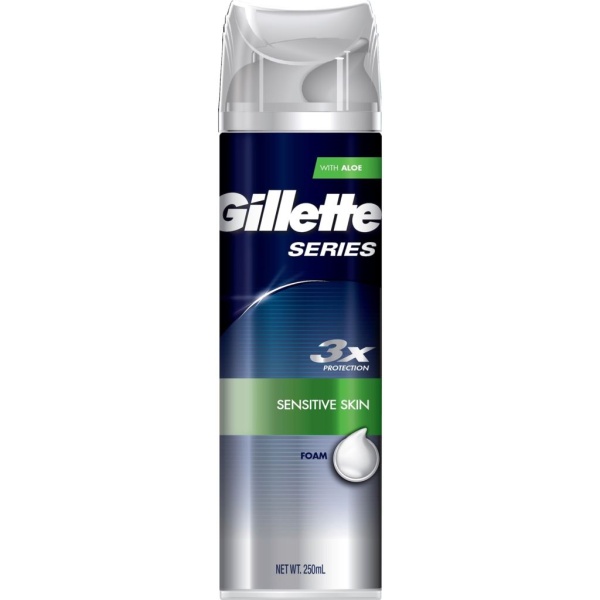 Gillette Series sensitive foam 250 ml