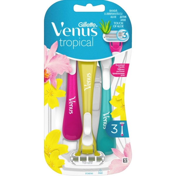 Gillette Venus Tropical Engångshyvlar 3 st