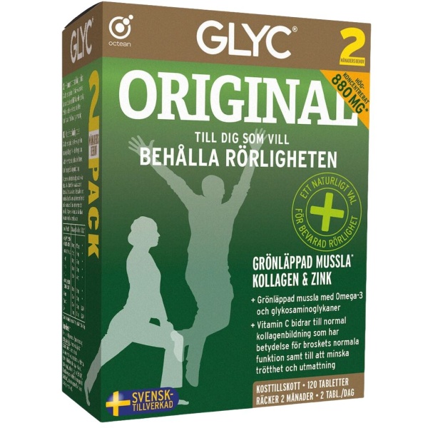 Glyc Original 120 tabletter