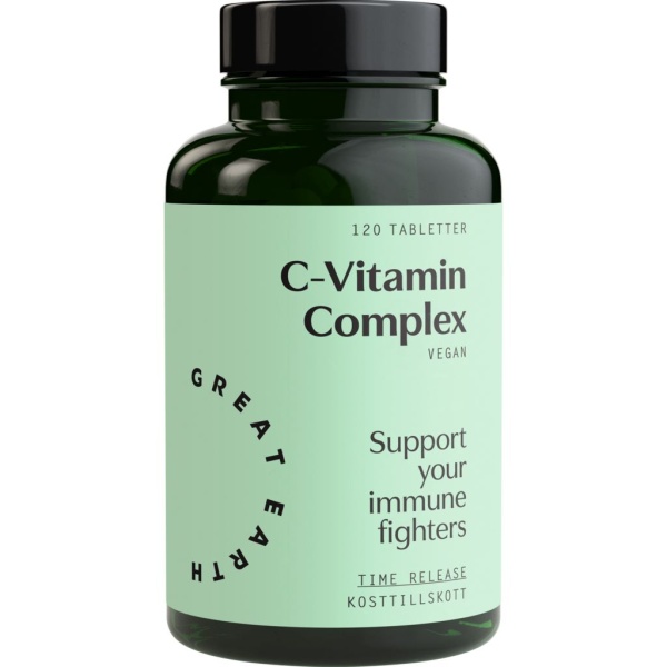 Great Earth C-Vitamin Complex 120 st