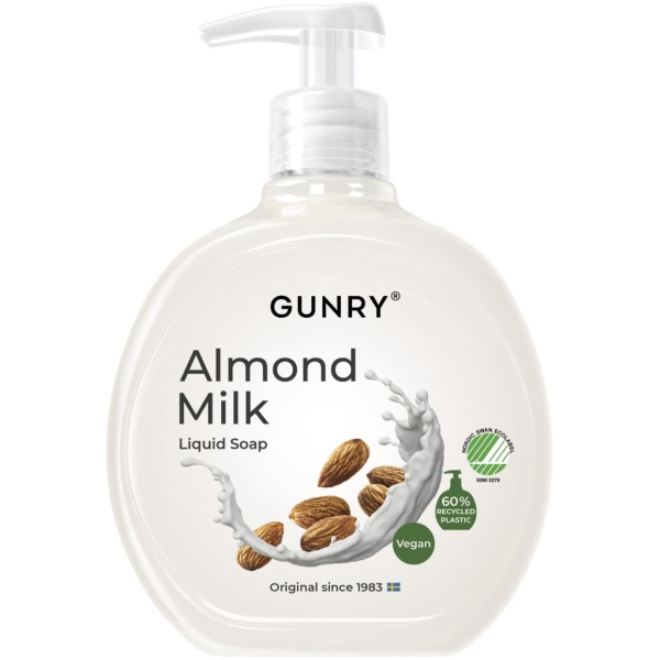 Gunry Green Originals Almond Milk Liquid Soap 400 ml