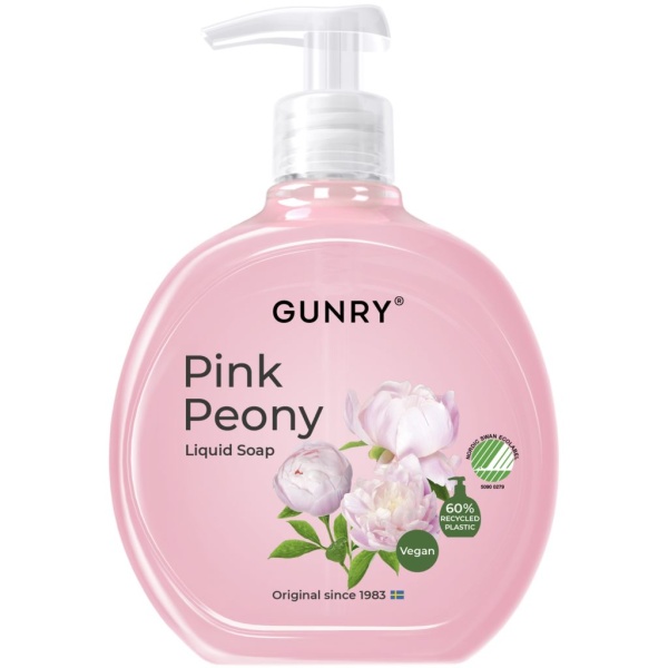 Gunry Green Originals Pink Peony Liquid Hand Soap 400 ml