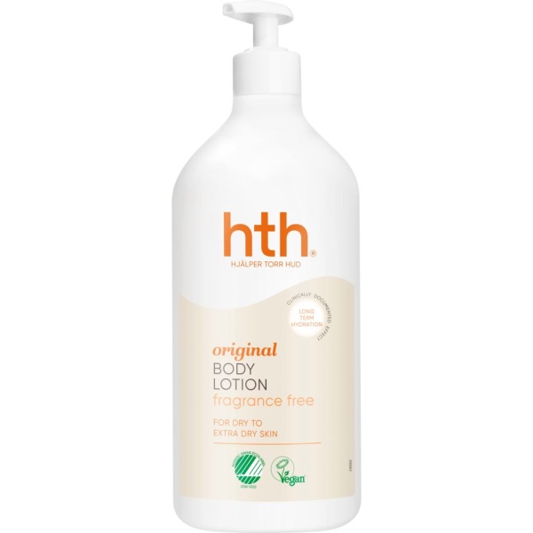 HTH Original Body Lotion Oparfymerad med pump 400 ml