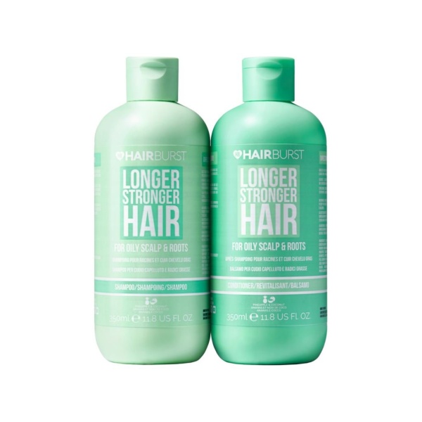 Hairburst Schampo & Balsam Fett Hår & Hårbotten 350 + 350 ml