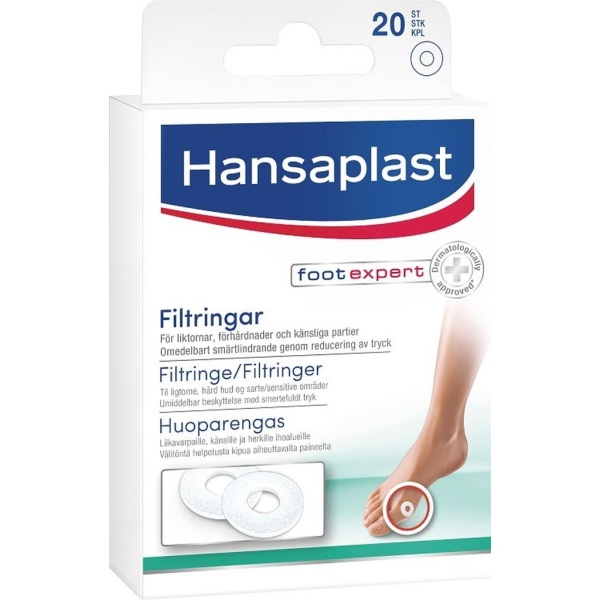 Hansaplast Filtringar small 20 st