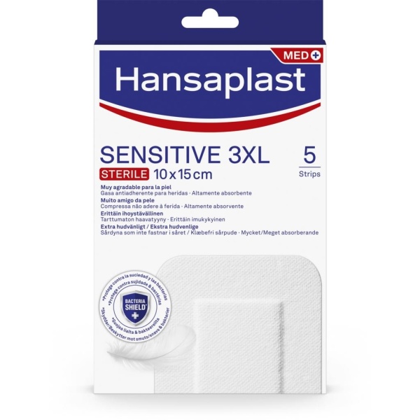 Hansaplast Sensitive 3XL Sterila Plåster 5 st