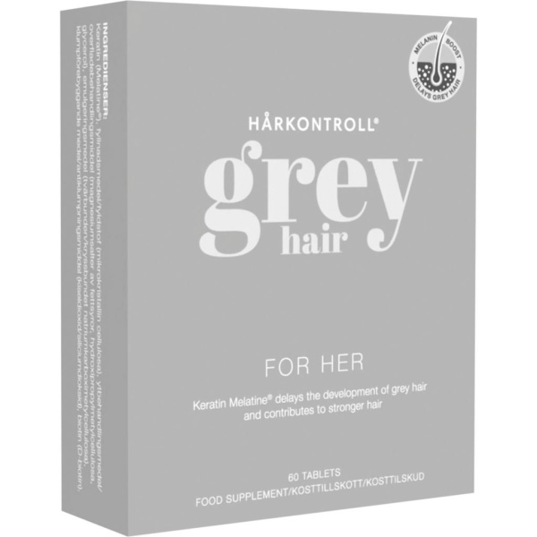 Hårkontroll Grey Hair For Her 60 tabletter