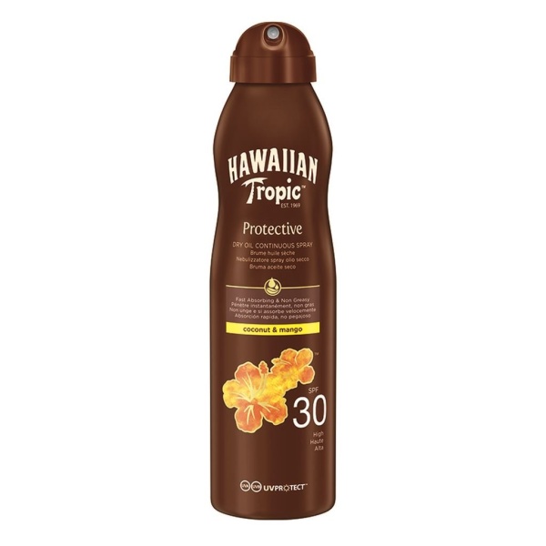 Hawaiian Tropic Dry Oil Coco & Mango C-Spray SPF30 180 ml