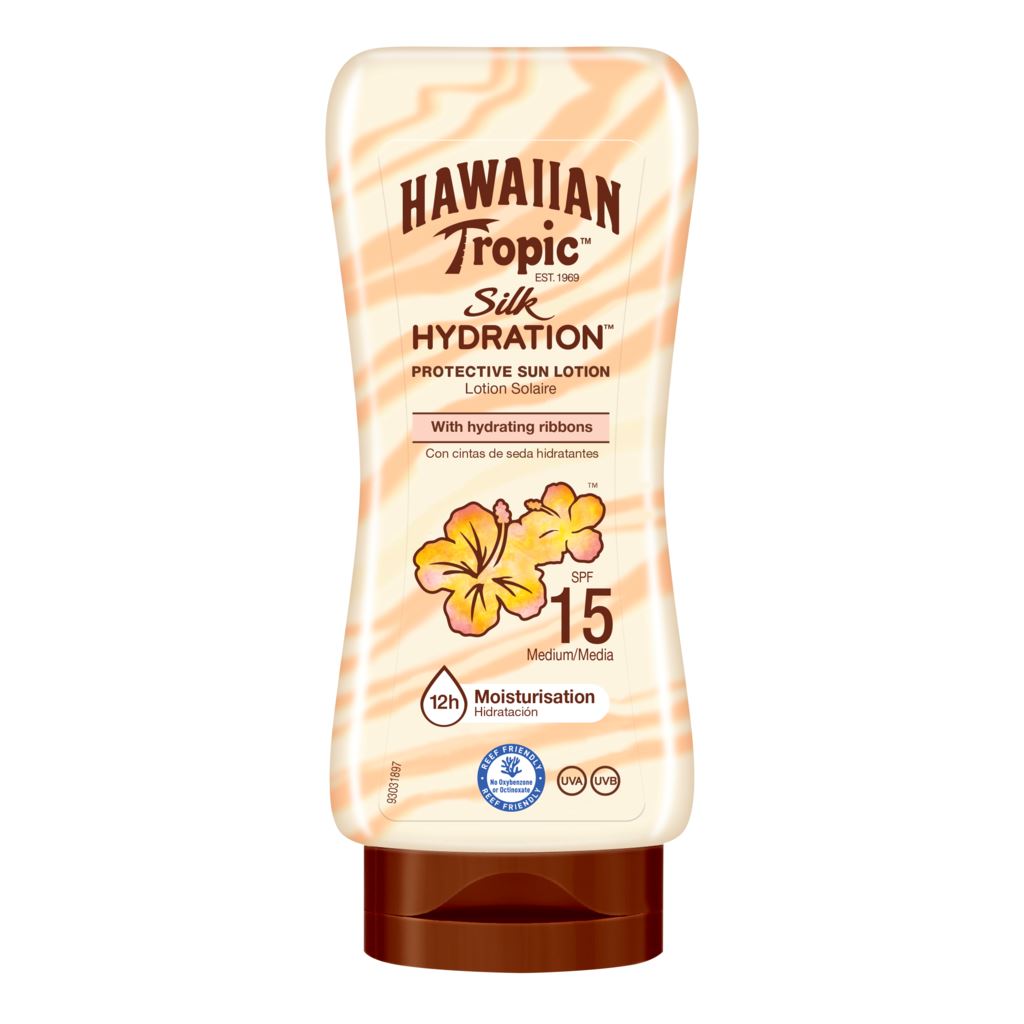 Hawaiian Tropic Silk Hydration Lotion SPF15 180 ml