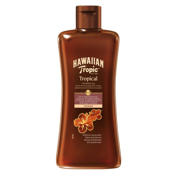 Hawaiian Tropic Tanning Oil Dark 200 ml