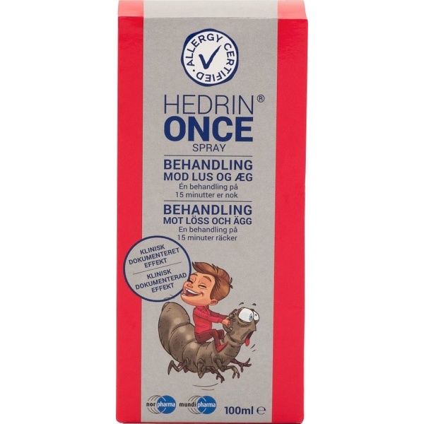 Hedrin Once Lusmedel 100 ml