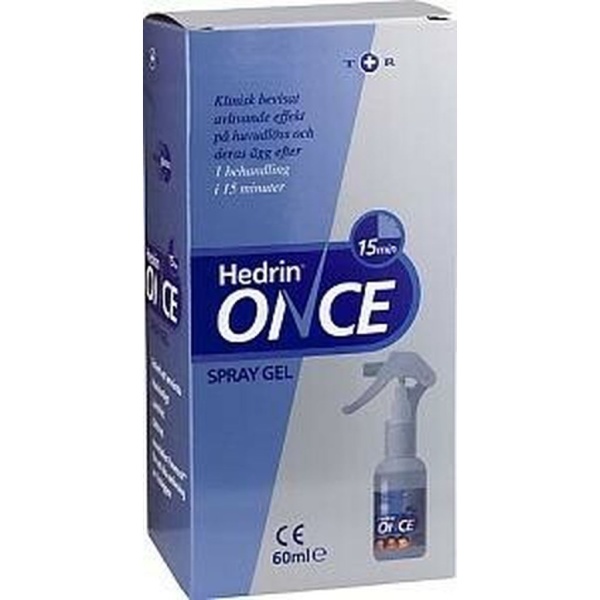 Hedrin Once Lusmedel 60 ml