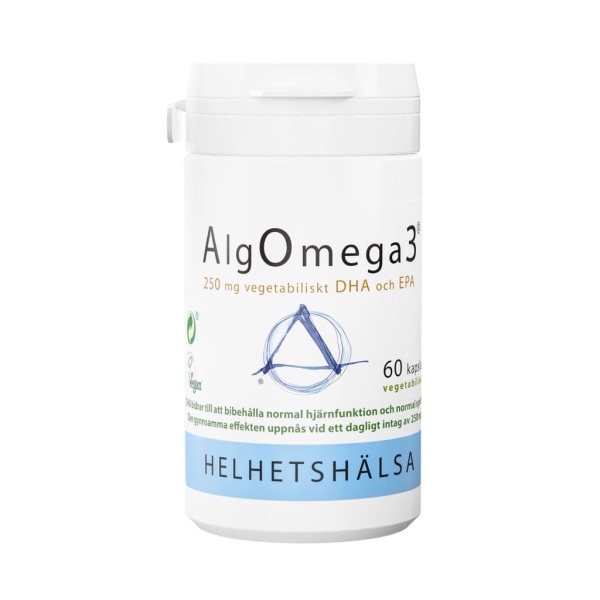 Helhetshälsa AlgOmega3 60 kapslar