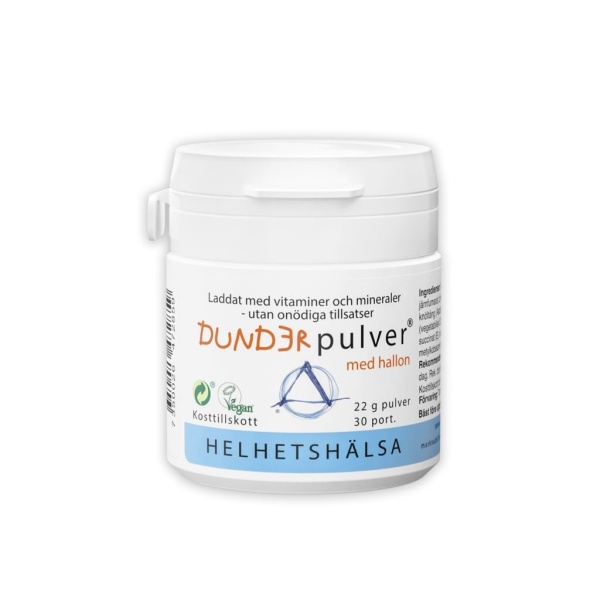 Helhetshälsa Dunderpulver Barnvitamin 30 doser á 1 krm