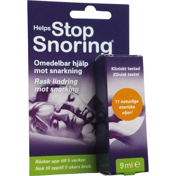 Helps Stop Snoring Snarkspray 9 ml