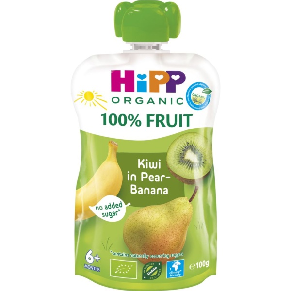 HiPP Smoothie Päron Banan & Kiwi 100 g