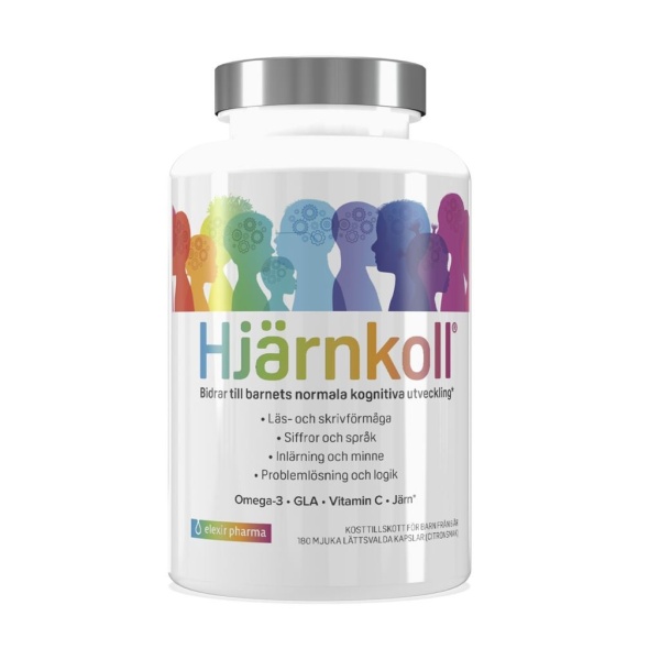 Hjärnkoll Multivitamin 180 Kapslar