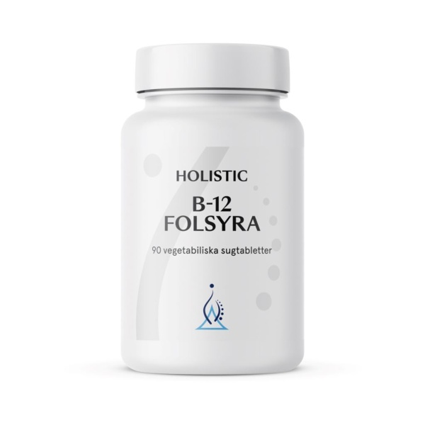 Holistic B-12 Folsyra 90 tabletter