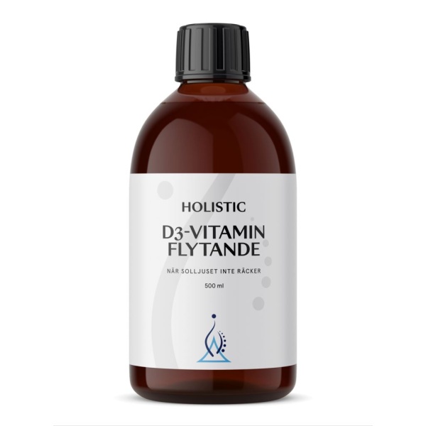 Holistic D3-vitamin Flytande 500 ml